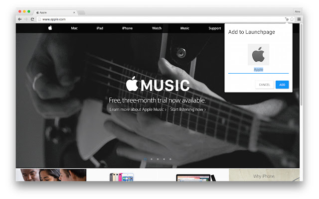 Launchpage chrome谷歌浏览器插件_扩展第4张截图