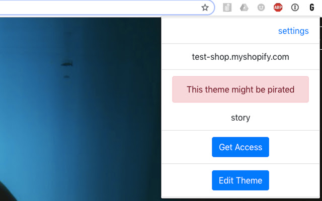 Shopify Developer Tools chrome谷歌浏览器插件_扩展第1张截图