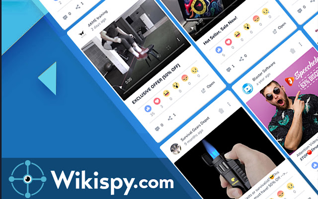 Wikispy Ad Finder Spy Tool chrome谷歌浏览器插件_扩展第2张截图