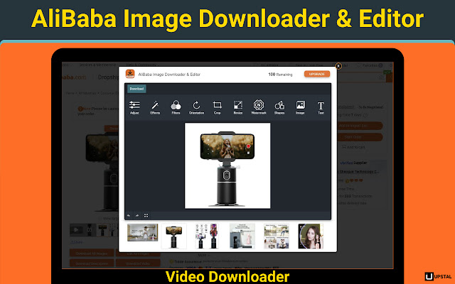 AliBaba Image Downloader & Editor chrome谷歌浏览器插件_扩展第2张截图