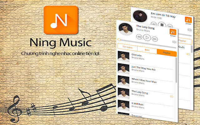 Ning Music chrome谷歌浏览器插件_扩展第1张截图