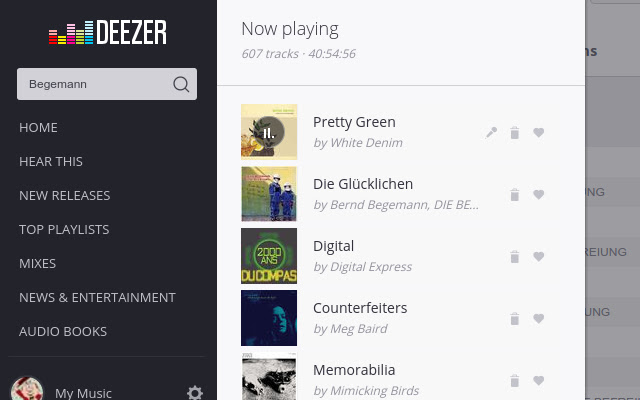 Deezy Deezer Enhancer chrome谷歌浏览器插件_扩展第1张截图