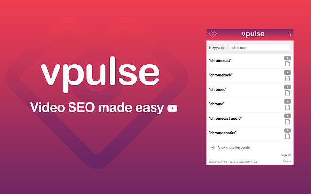 Vpulse chrome谷歌浏览器插件_扩展第1张截图