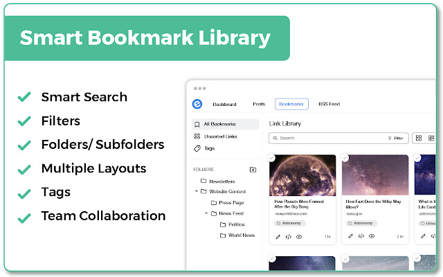 Elink - Bookmark Manager chrome谷歌浏览器插件_扩展第3张截图