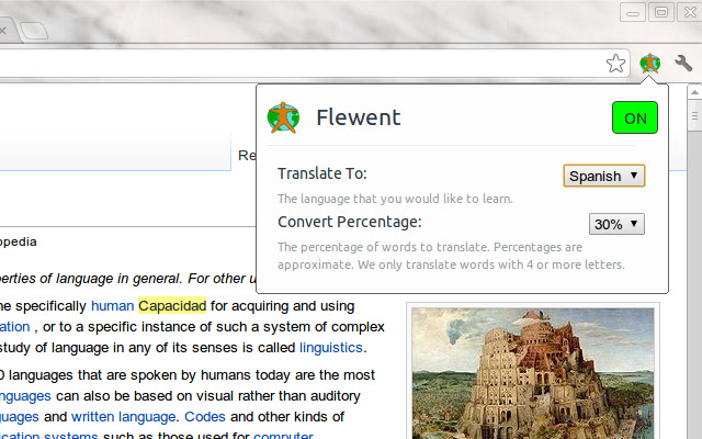 Flewent chrome谷歌浏览器插件_扩展第2张截图