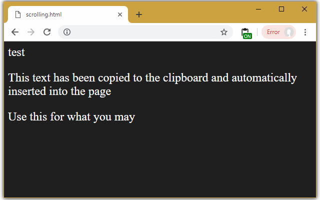 Clipboard Inserter chrome谷歌浏览器插件_扩展第1张截图