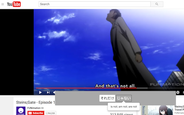 SubSensei chrome谷歌浏览器插件_扩展第2张截图