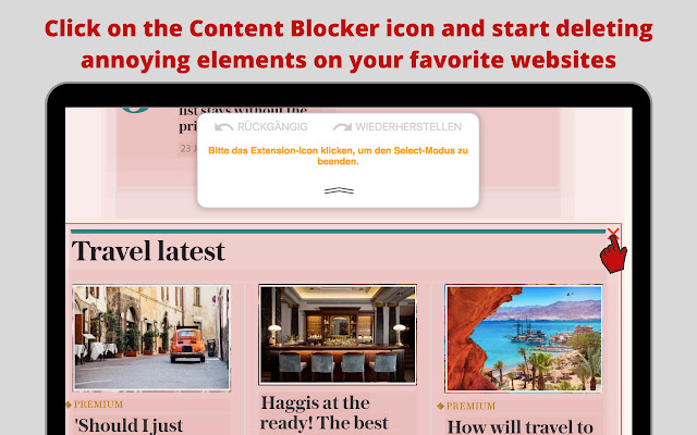 Content Blocker chrome谷歌浏览器插件_扩展第2张截图