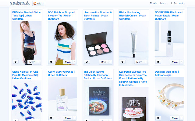 WishMindr - Wish List App chrome谷歌浏览器插件_扩展第1张截图