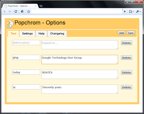 Popchrom chrome谷歌浏览器插件_扩展第1张截图