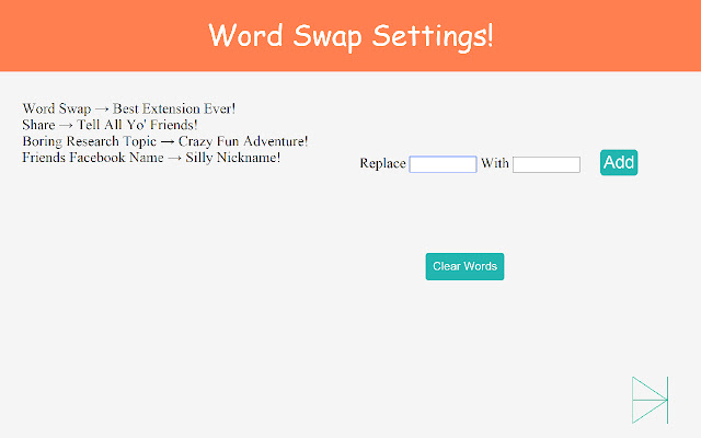 Word Swap! chrome谷歌浏览器插件_扩展第2张截图