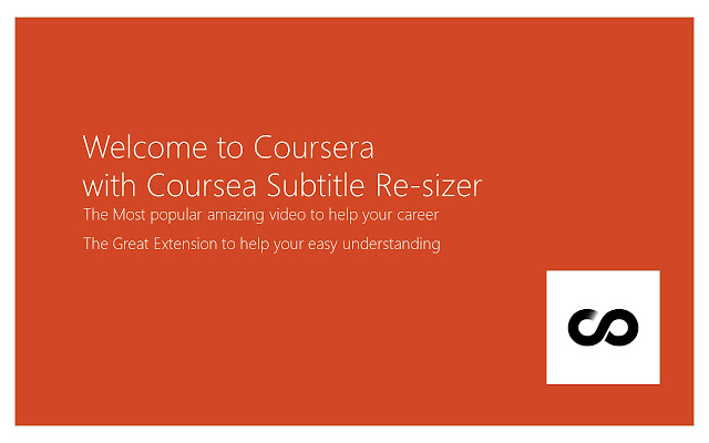 Coursera Subtitle Re-sizer chrome谷歌浏览器插件_扩展第1张截图