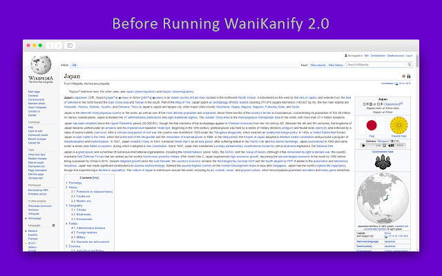 WaniKanify 2.0 chrome谷歌浏览器插件_扩展第2张截图