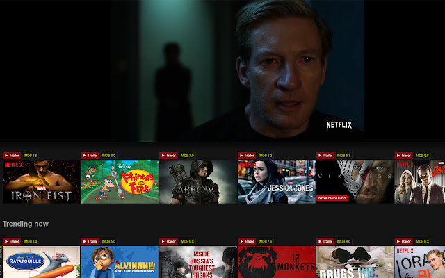 Get Netflix Trailers chrome谷歌浏览器插件_扩展第2张截图
