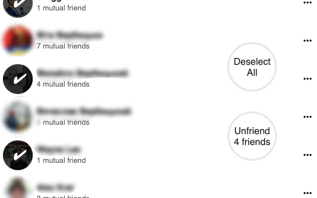 Mass Friends Remover for Facebook | mobile chrome谷歌浏览器插件_扩展第1张截图
