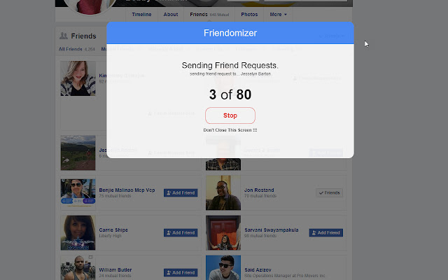 Friendomizer chrome谷歌浏览器插件_扩展第4张截图