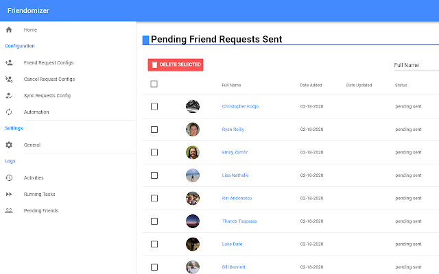 Friendomizer chrome谷歌浏览器插件_扩展第5张截图