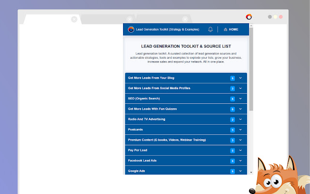 Lead Generation Toolkit (Strategy & Examples) chrome谷歌浏览器插件_扩展第1张截图