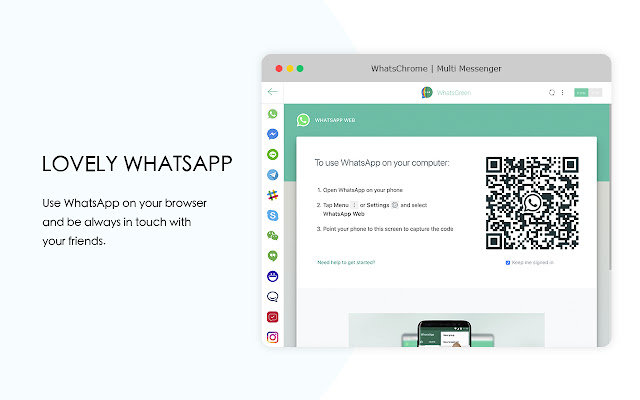 WhatsApp Multi Messenger chrome谷歌浏览器插件_扩展第3张截图