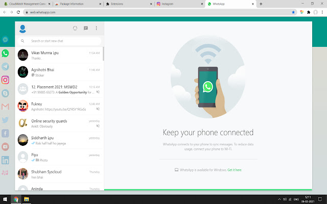 Multi Messenger WhatsApp GMail Insta chrome谷歌浏览器插件_扩展第1张截图