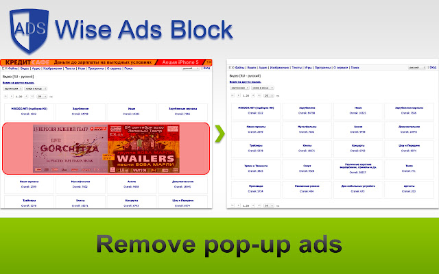 WAB - Wise Ads Block chrome谷歌浏览器插件_扩展第1张截图