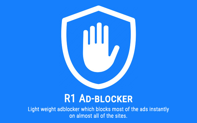 R1 AdBlocker chrome谷歌浏览器插件_扩展第1张截图