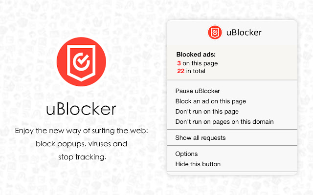 uBlocker - Ad Block Tool for Chrome chrome谷歌浏览器插件_扩展第1张截图
