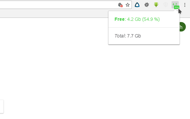 RAM light chrome谷歌浏览器插件_扩展第1张截图