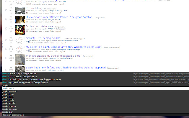 cVim chrome谷歌浏览器插件_扩展第2张截图