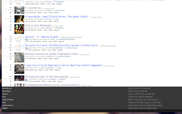 cVim chrome谷歌浏览器插件_扩展第3张截图