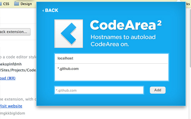 CodeArea chrome谷歌浏览器插件_扩展第5张截图