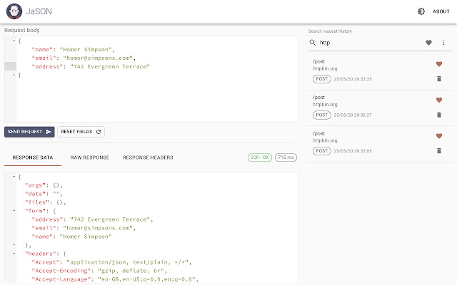 JaSON chrome谷歌浏览器插件_扩展第2张截图