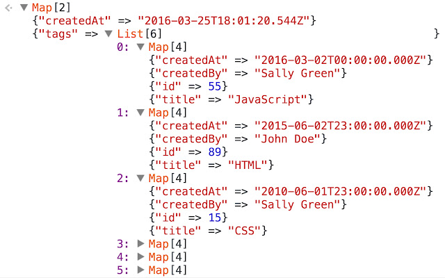 Immutable.js Object Formatter chrome扩展插件截图1