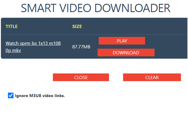 SVD Video Downloader chrome谷歌浏览器插件_扩展第1张截图
