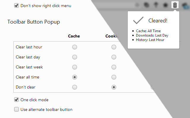 SimpleClear chrome谷歌浏览器插件_扩展第2张截图