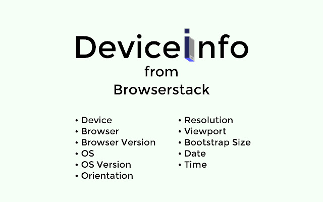 Browserstack Device Info chrome谷歌浏览器插件_扩展第1张截图