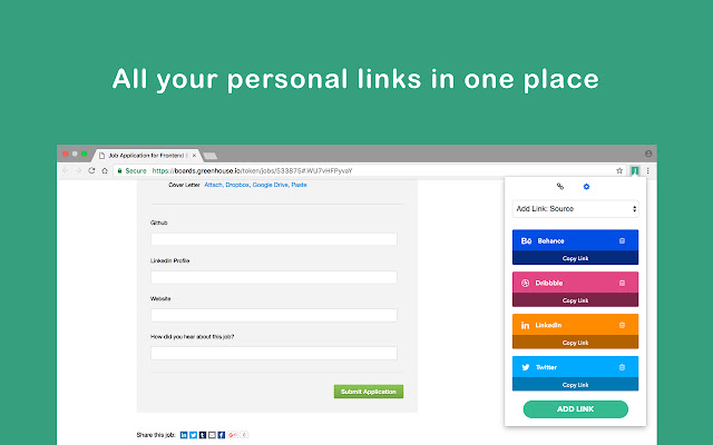 jobLink chrome谷歌浏览器插件_扩展第1张截图