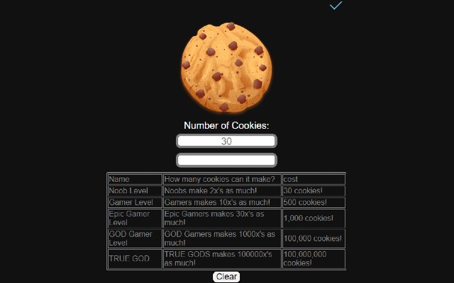 Cookie Clicker chrome谷歌浏览器插件_扩展第2张截图