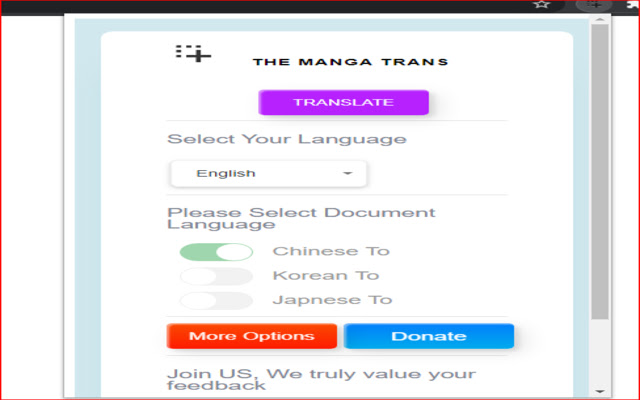 MTranslate chrome谷歌浏览器插件_扩展第1张截图