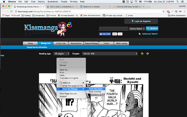 Save My Manga chrome谷歌浏览器插件_扩展第1张截图