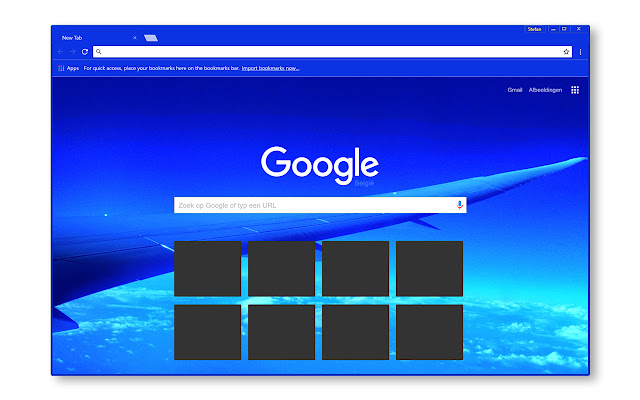 The Sky is Blue Theme chrome谷歌浏览器插件_扩展第1张截图