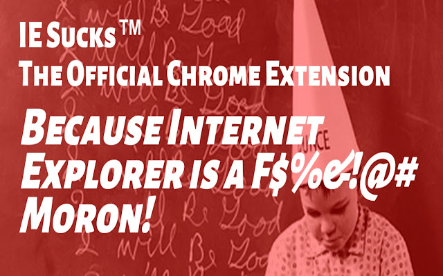 IE Sucks chrome谷歌浏览器插件_扩展第2张截图