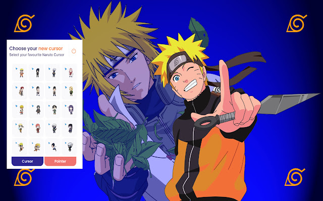 Naruto Anime Cursor chrome谷歌浏览器插件_扩展第1张截图