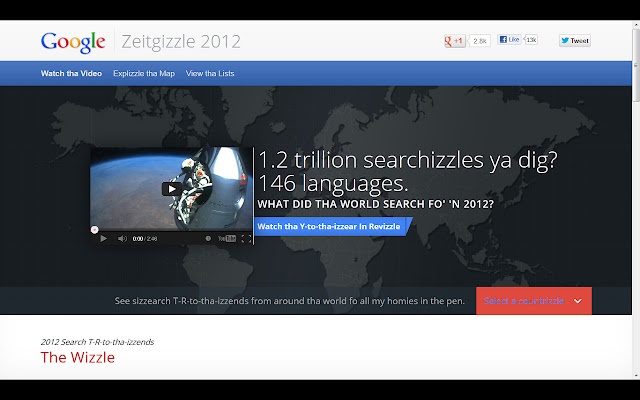 Gizoogle 2.0 chrome谷歌浏览器插件_扩展第1张截图