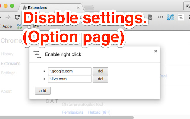 Enable right click chrome谷歌浏览器插件_扩展第4张截图