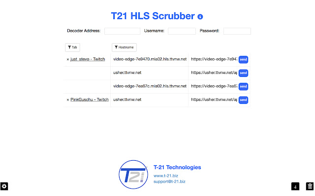 T21 HLS Scrubber chrome谷歌浏览器插件_扩展第1张截图