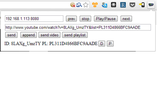 XBMC video pusher chrome谷歌浏览器插件_扩展第1张截图