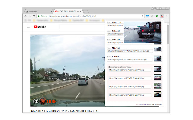 Get Thumbnails or Image to video YouTube chrome谷歌浏览器插件_扩展第3张截图