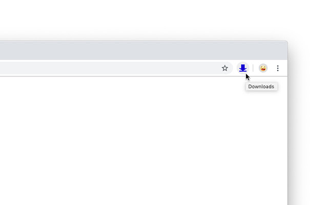 Downloads Button chrome谷歌浏览器插件_扩展第1张截图
