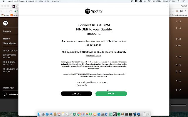 Spotify Key and BPM Finder chrome谷歌浏览器插件_扩展第2张截图